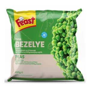 Feast Bezelye Dondurulmuş 450 G